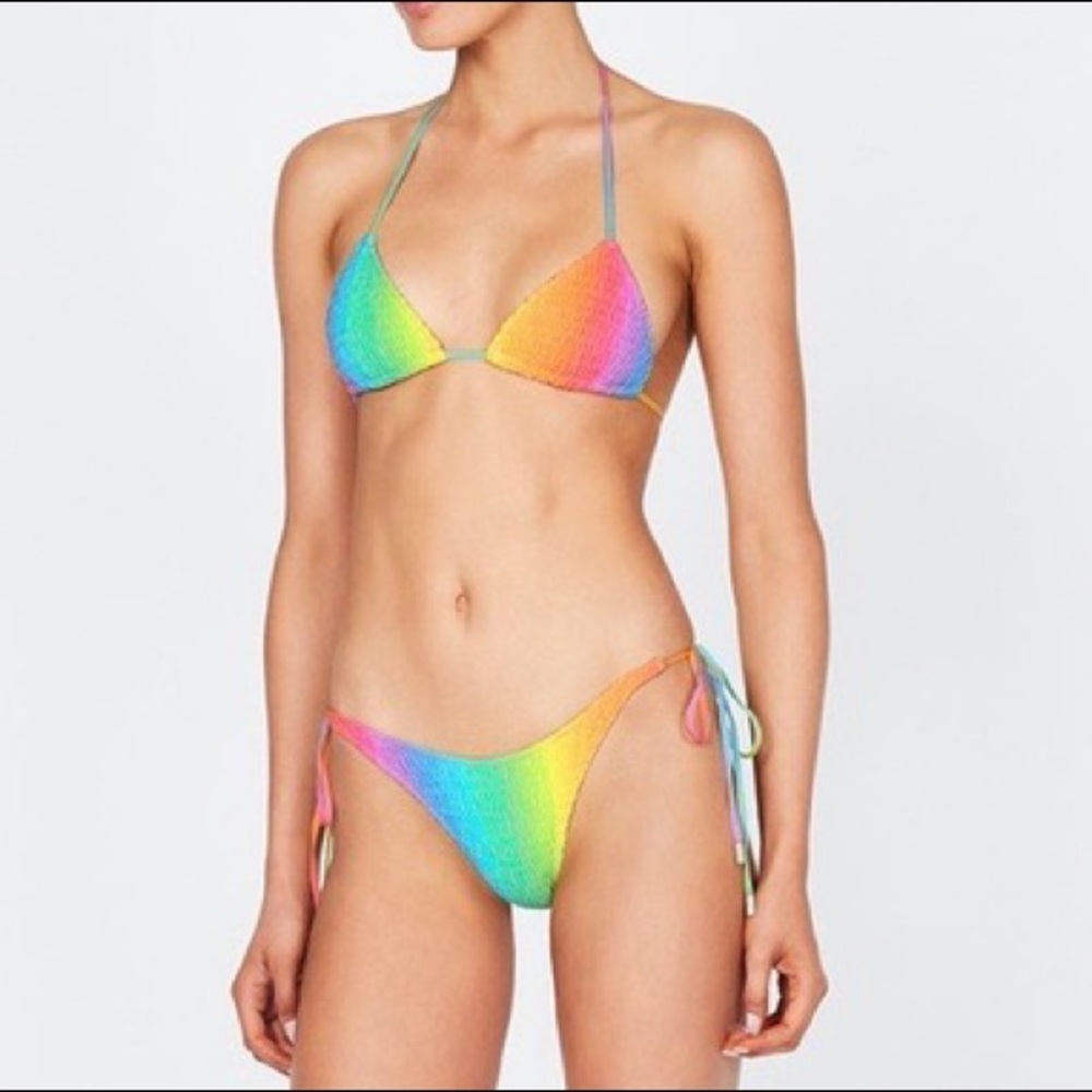 Triangl Vinca Rainbow Bikini Set in S